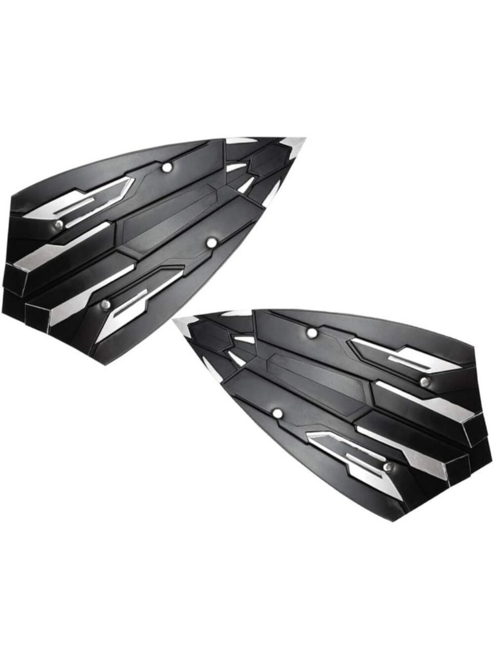 Wakanda Foam Shield Props for Cosplay - MCU Movie Replica Accessories (Pair)